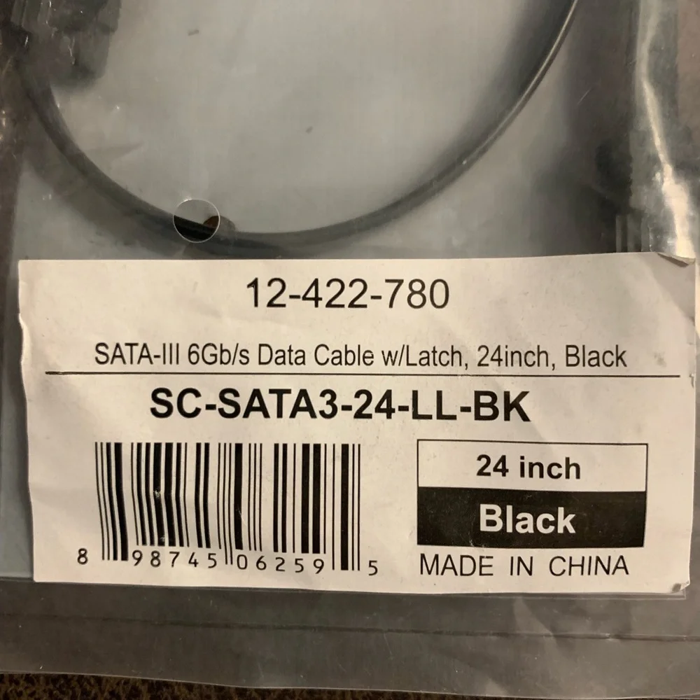 New Data Cable SATA III 24